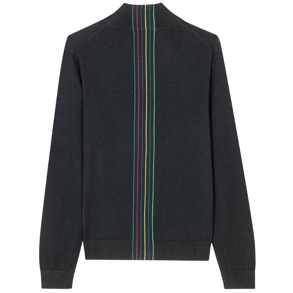 Paul Smith Sports Stripe Cardigan - Black
