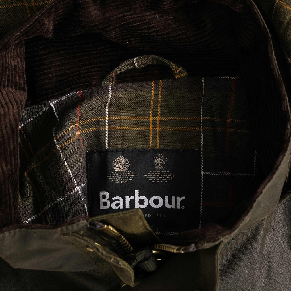 Barbour Short Field Parka - Olive