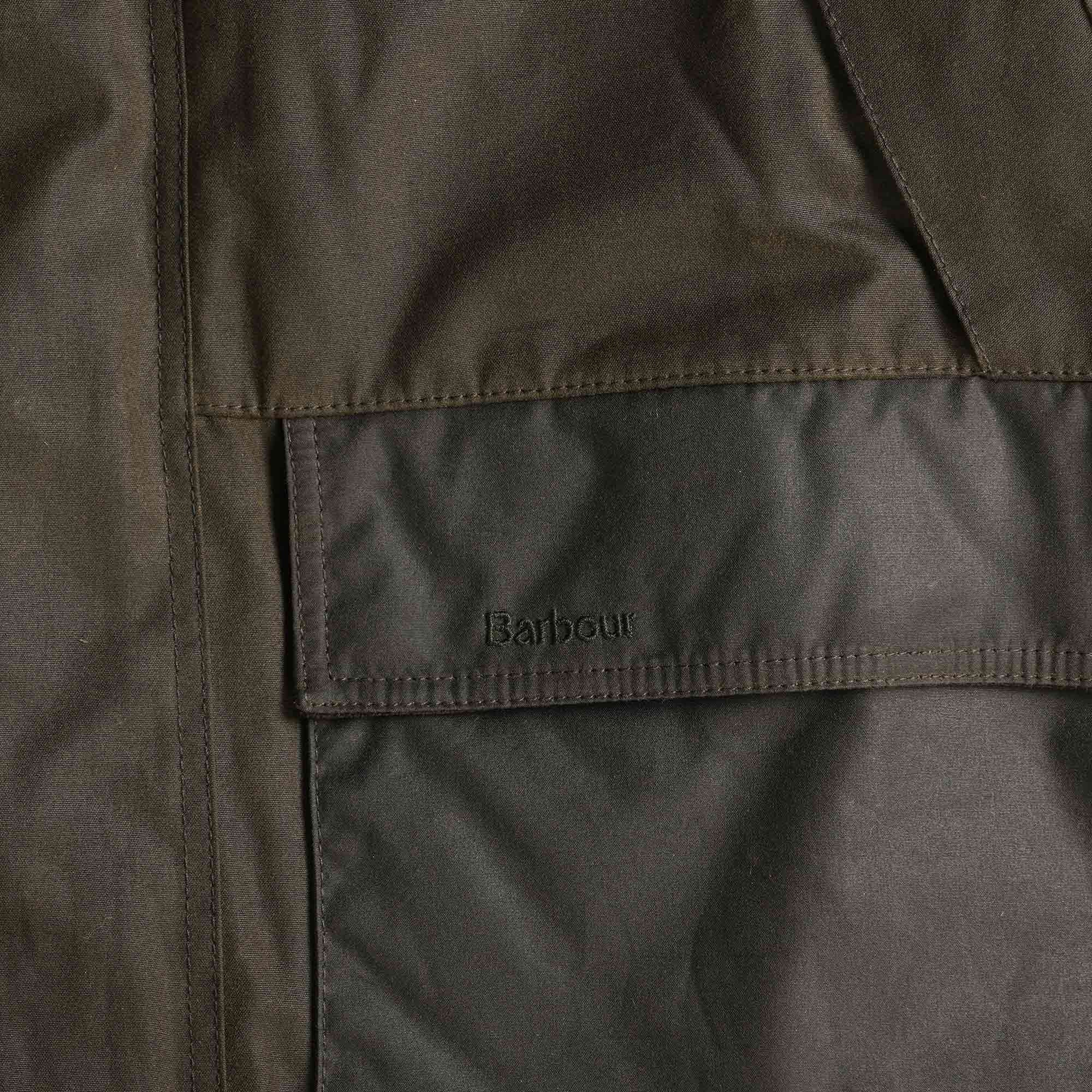 Barbour Short Field Parka - Olive