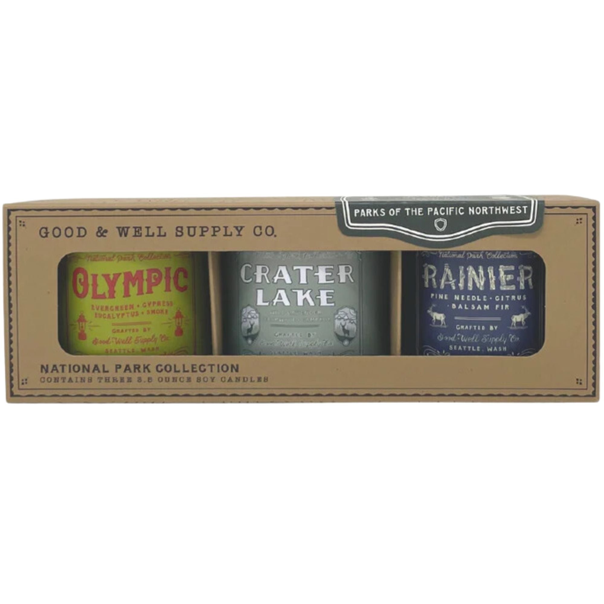 Good & Well Supply Co Parks of the Pacific Northwest Region Set