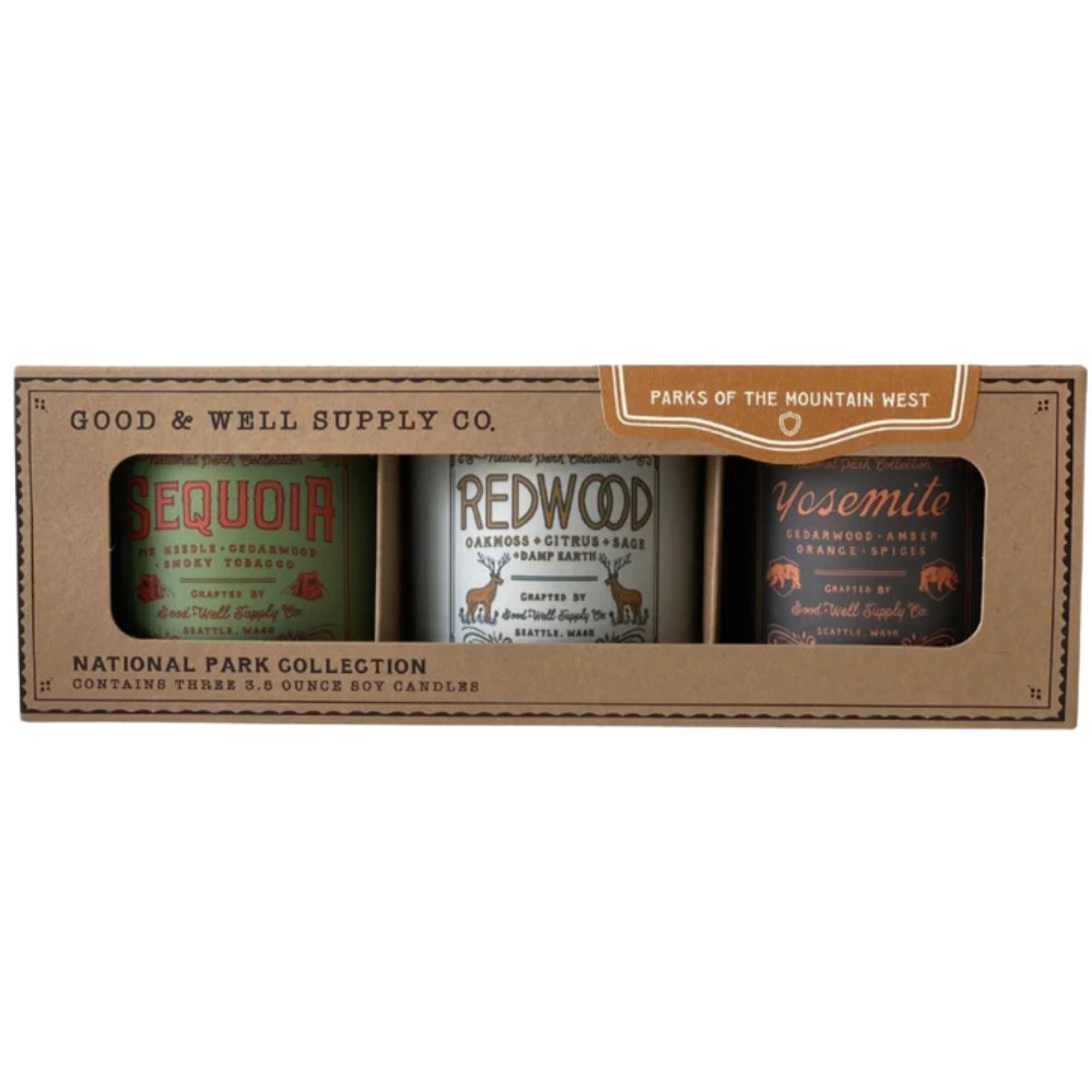 Good & Well Supply Co Parks of the Mountain West Region Set