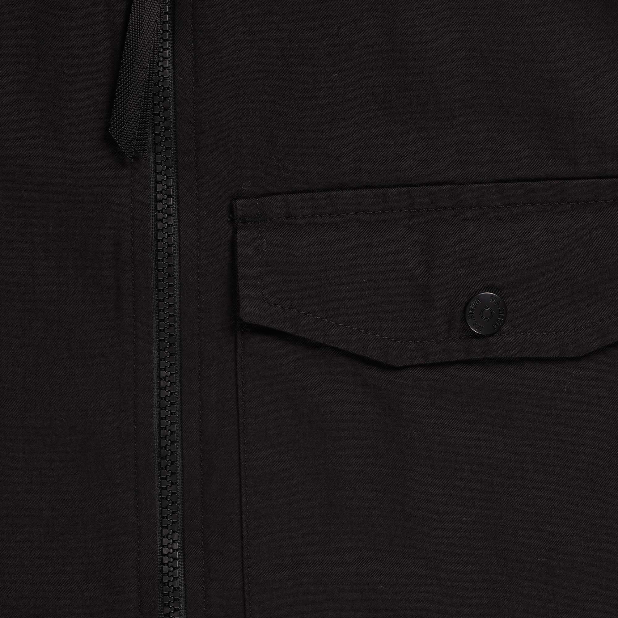 Ma Strum PD Full Zip Overshirt - Jet Black