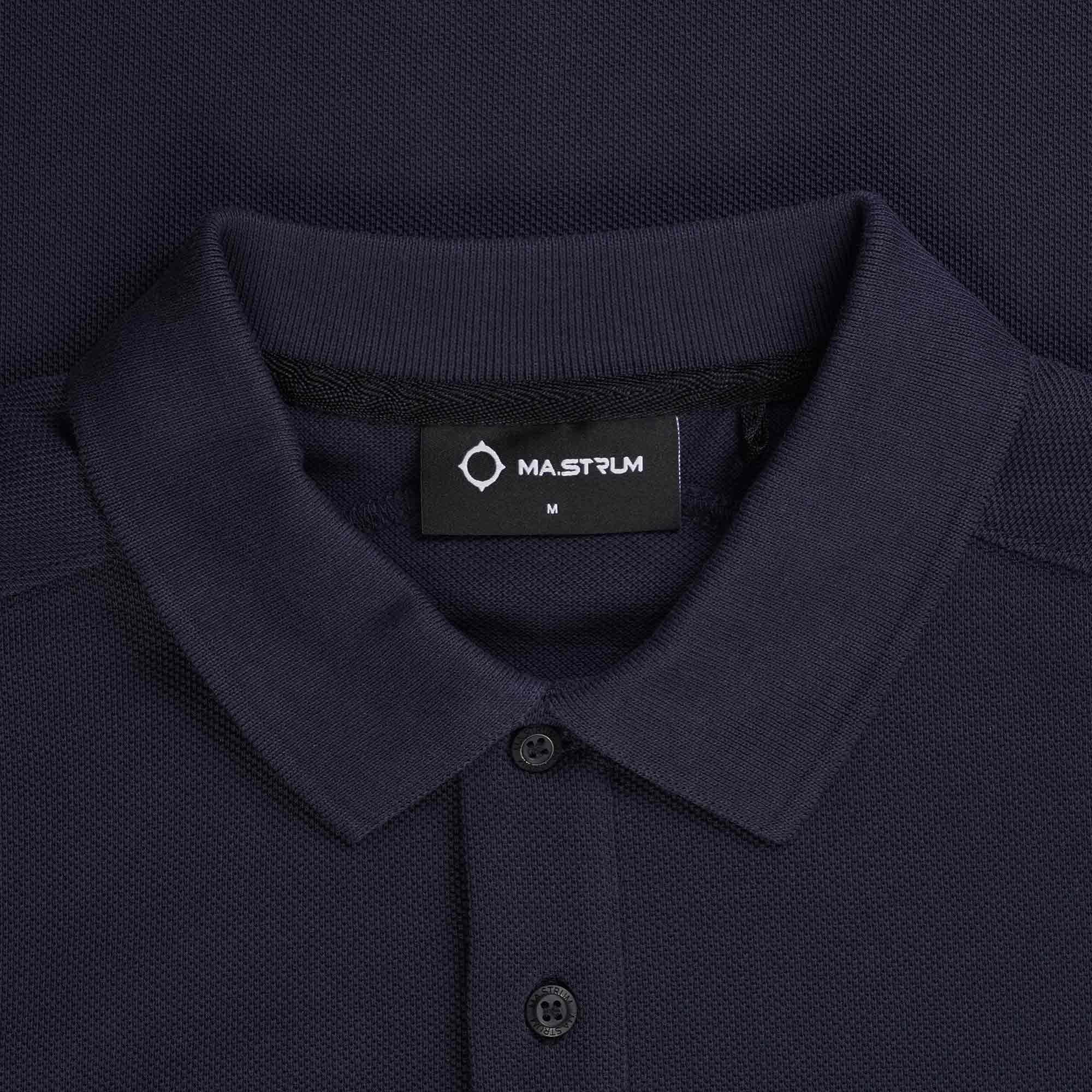 Ma Strum SS Pique Polo - Ink Navy