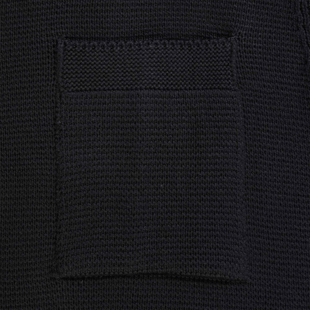 Ma Strum Milano Knit Roll Neck Jumper -  Jet Black