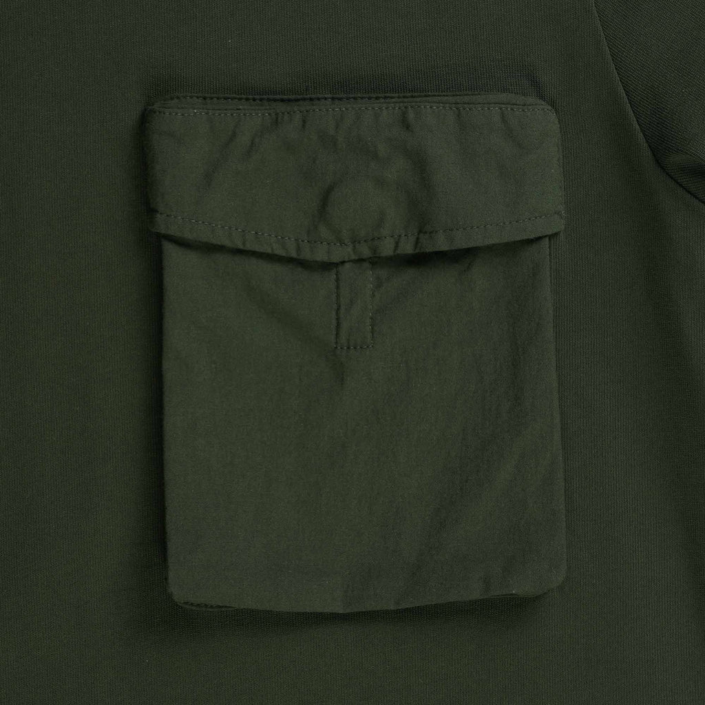 Ma Strum Long Sleeve Cargo Pocket Tee - Oil Slick