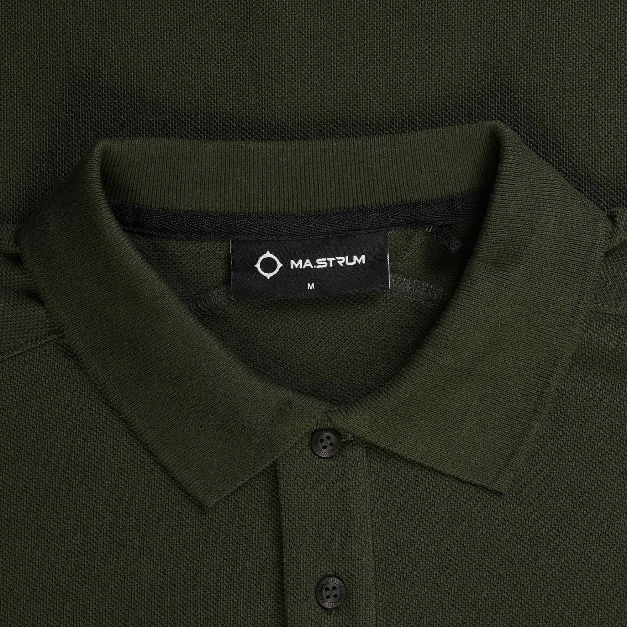 Ma Strum Long Sleeve Polo Shirt - Oil Slick