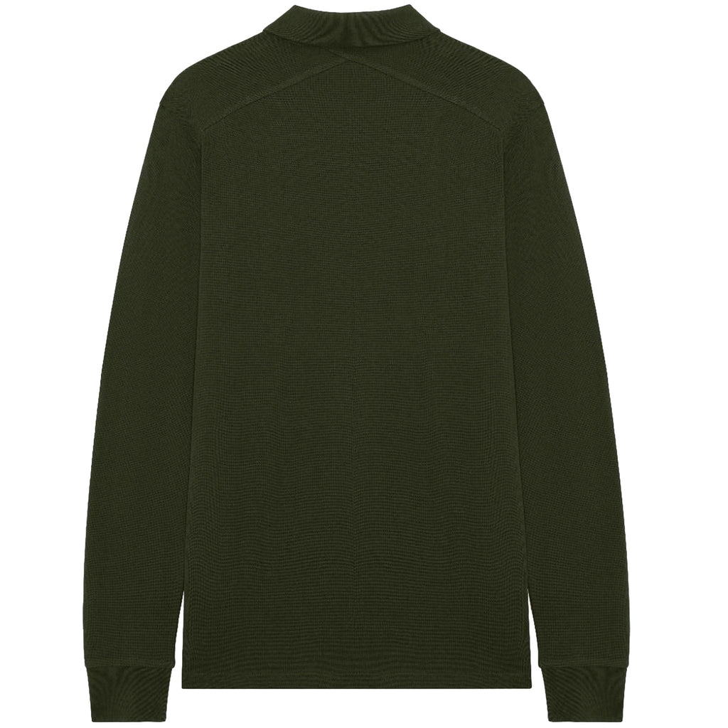 Ma Strum Long Sleeve Polo Shirt - Oil Slick