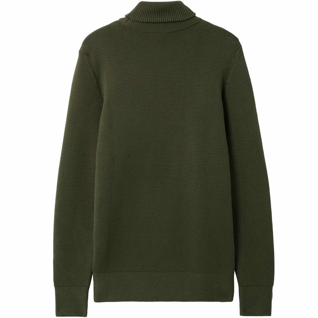 Ma Strum Milano Knit Roll Neck Jumper - Oil Slick
