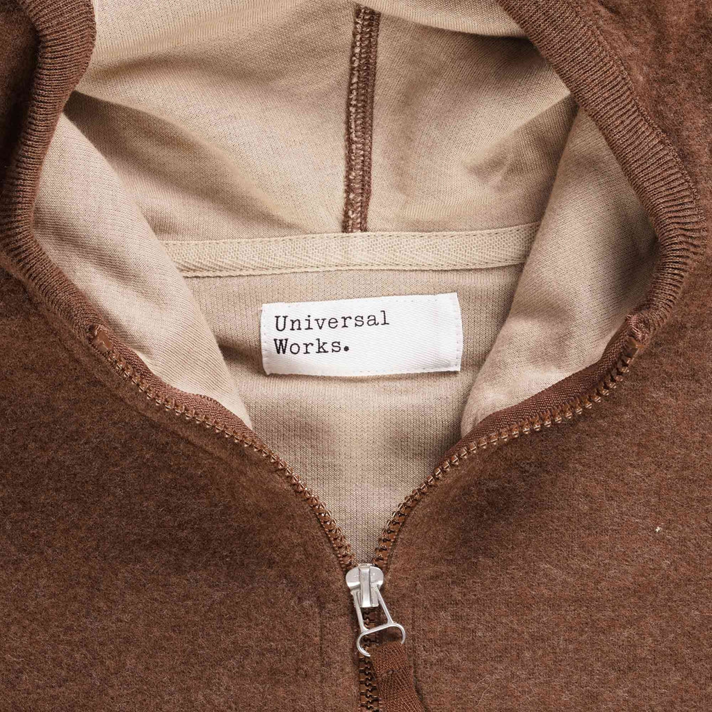 Universal Works Surfer Hoodie - Brown