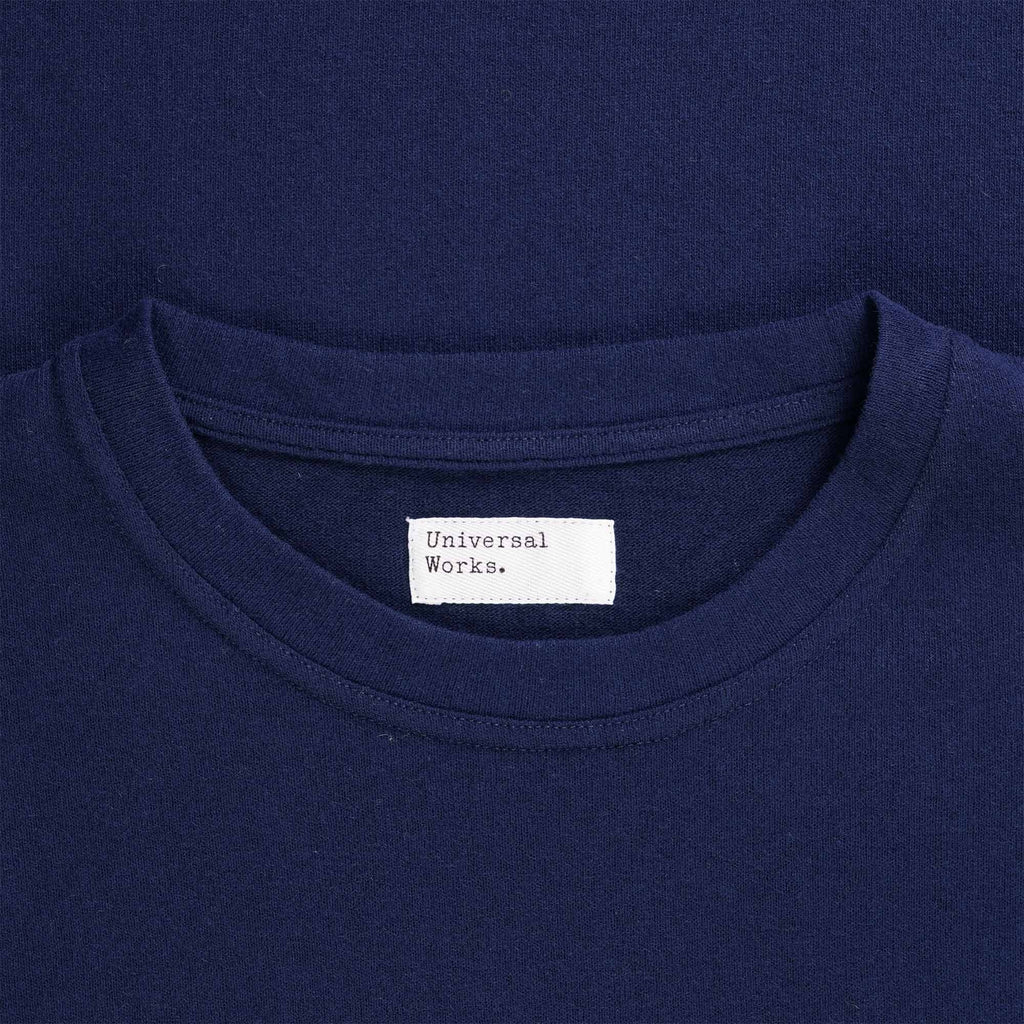 Universal Works Long Sleeve Pocket T-Shirt - Navy