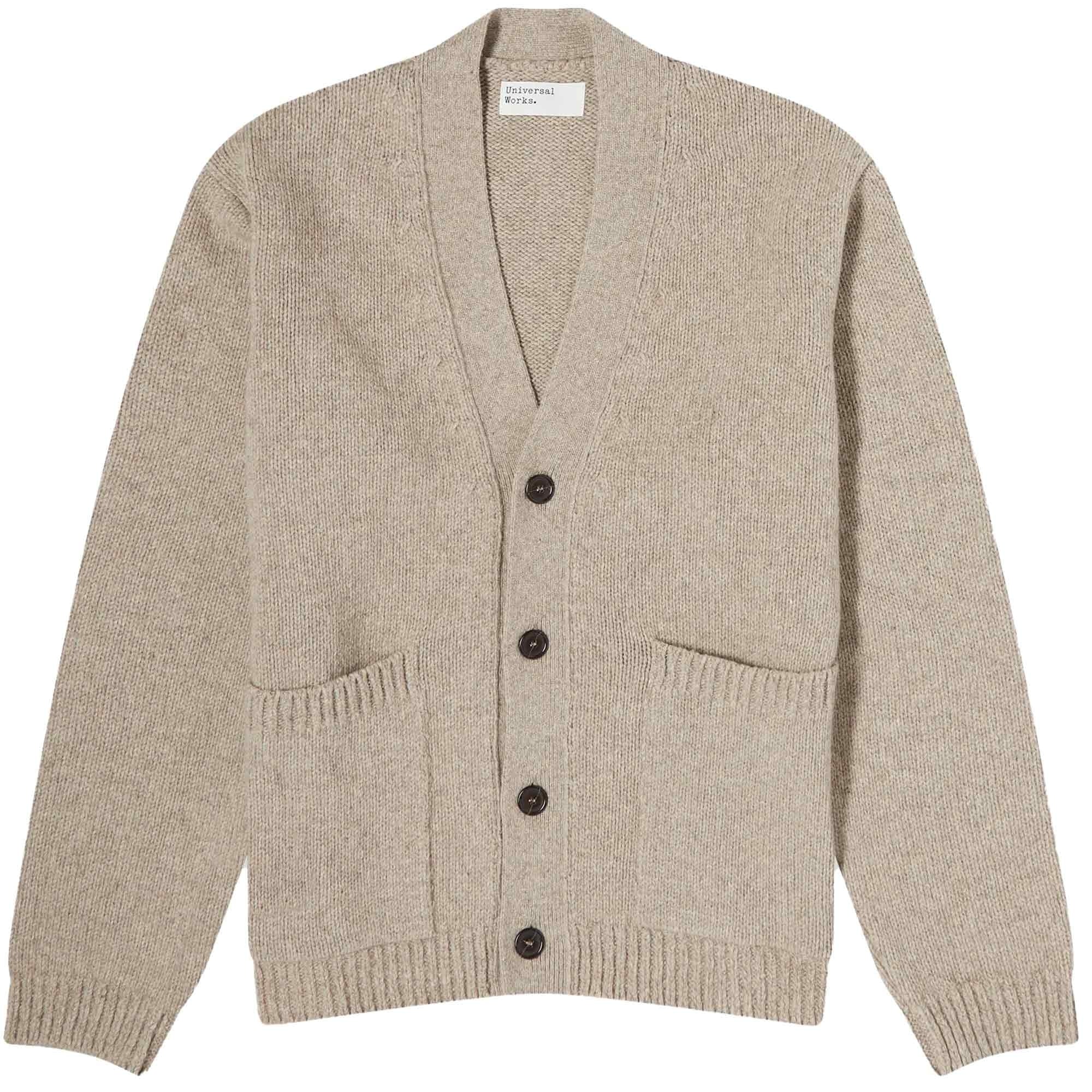 Universal Works Langdale Cardigan - Oatmeal