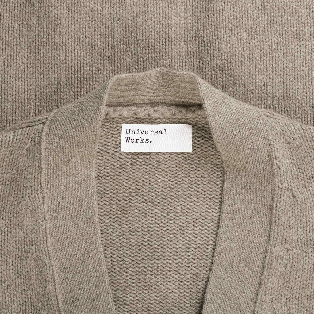 Universal Works Langdale Cardigan - Oatmeal
