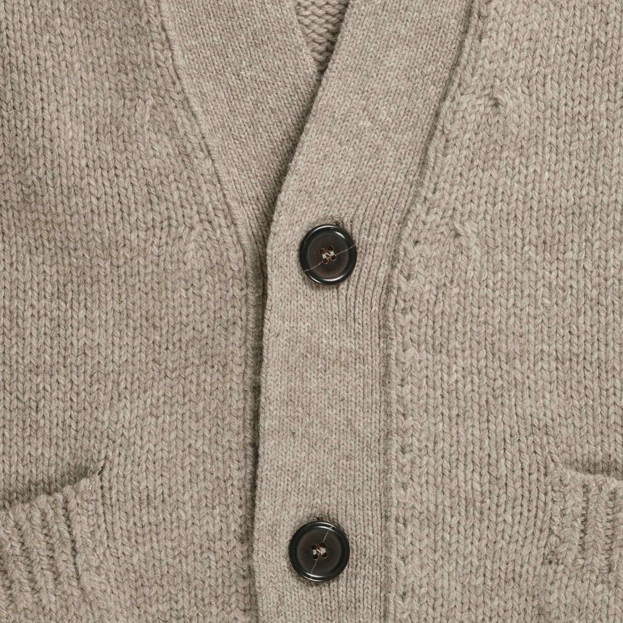 Universal Works Langdale Cardigan - Oatmeal