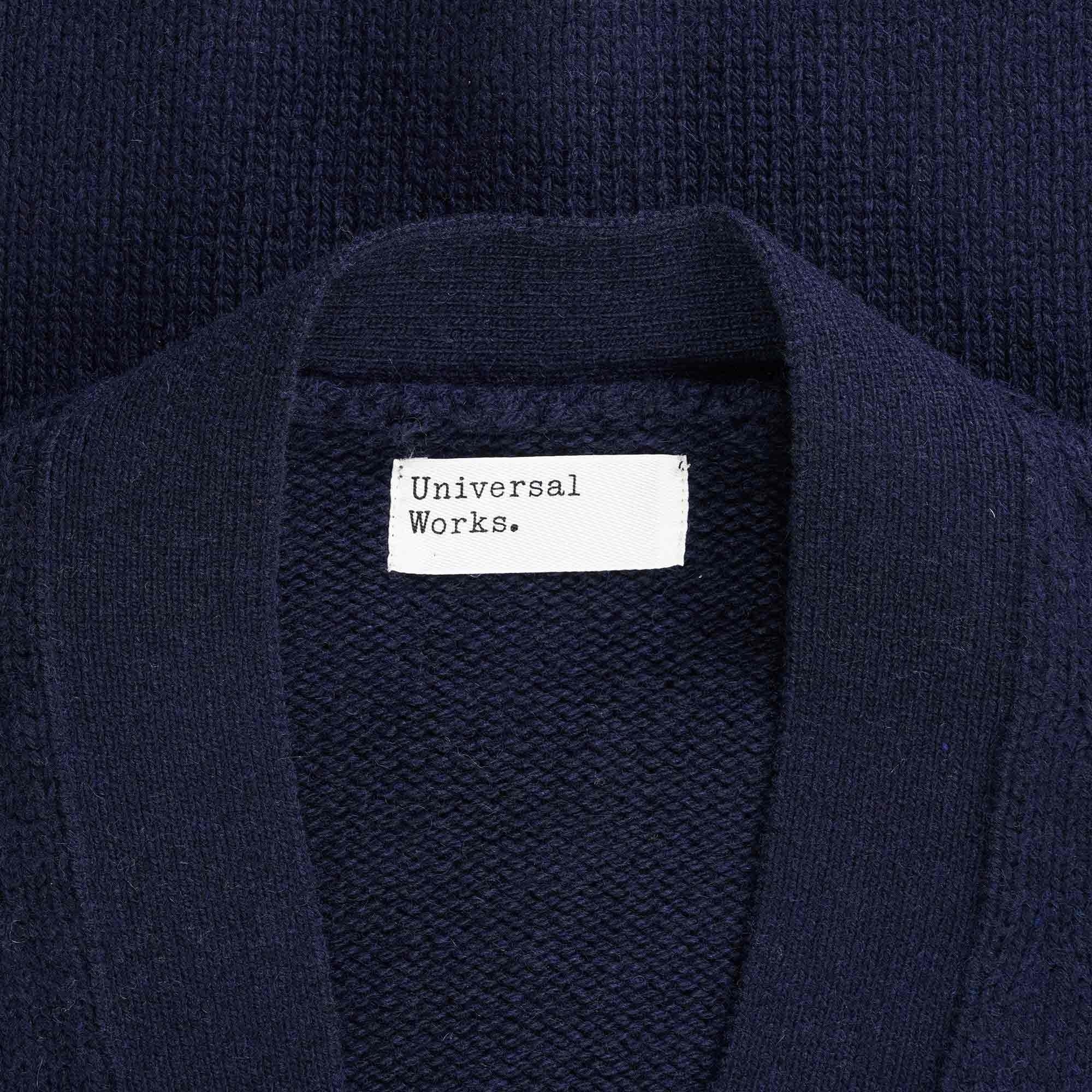 Universal Works Langdale Cardigan - Navy