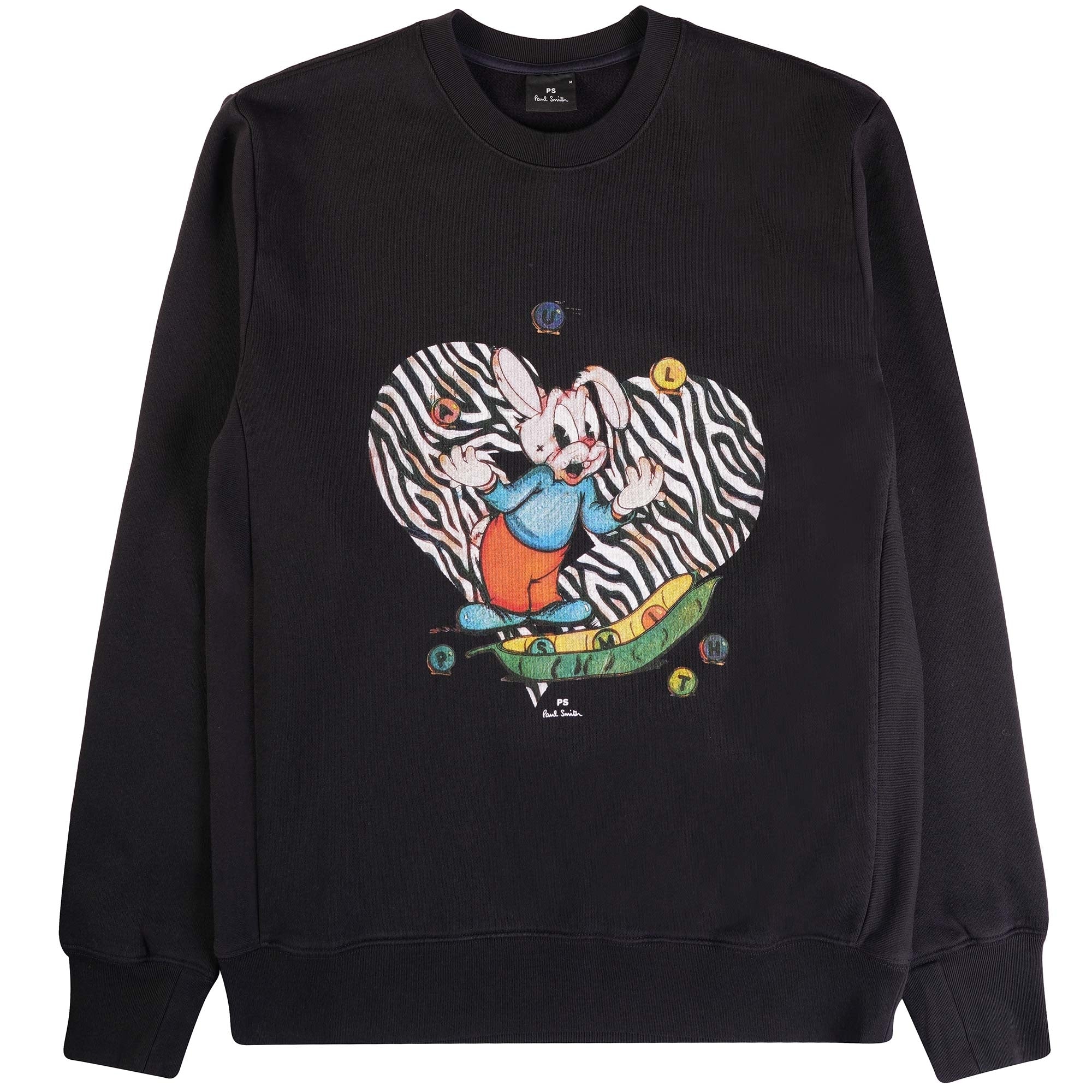 Paul Smith Bunny Heart Sweatshirt - Black