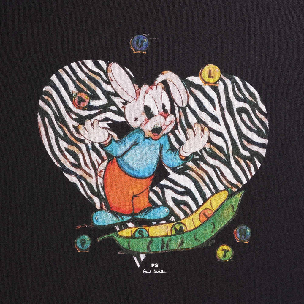Paul Smith Bunny Heart Sweatshirt - Black