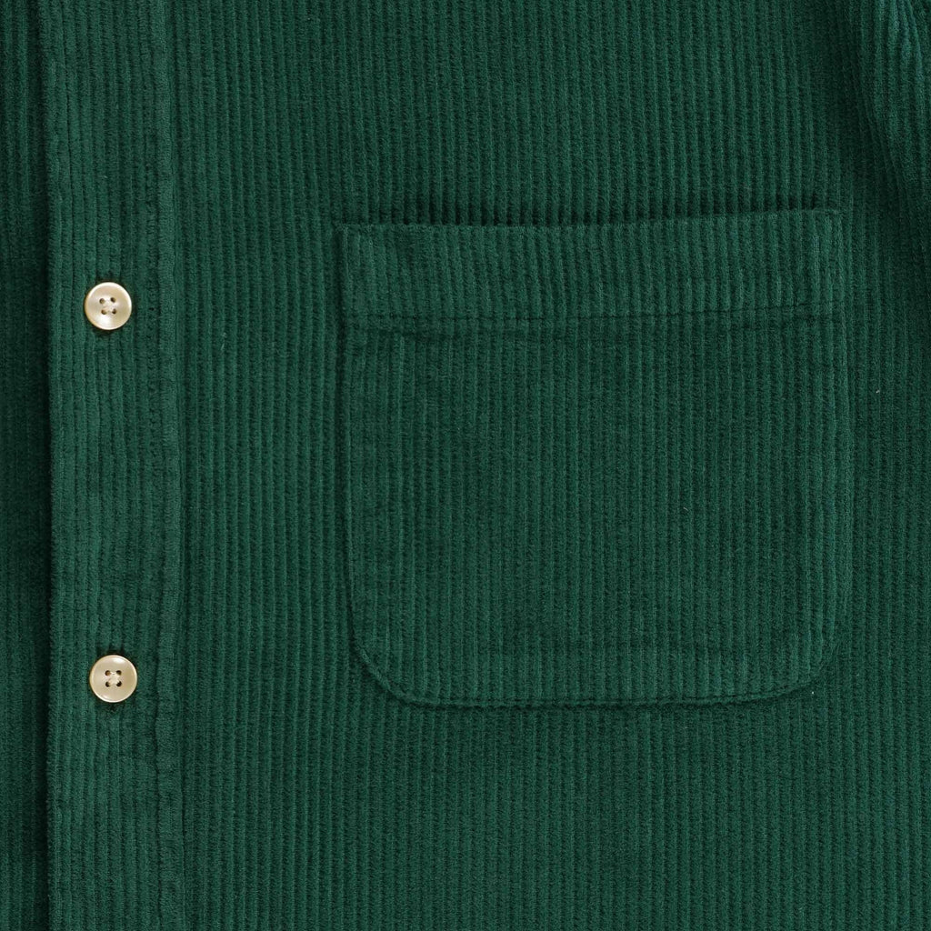 Portuguese Flannel Lobo Corduroy Shirt - Green