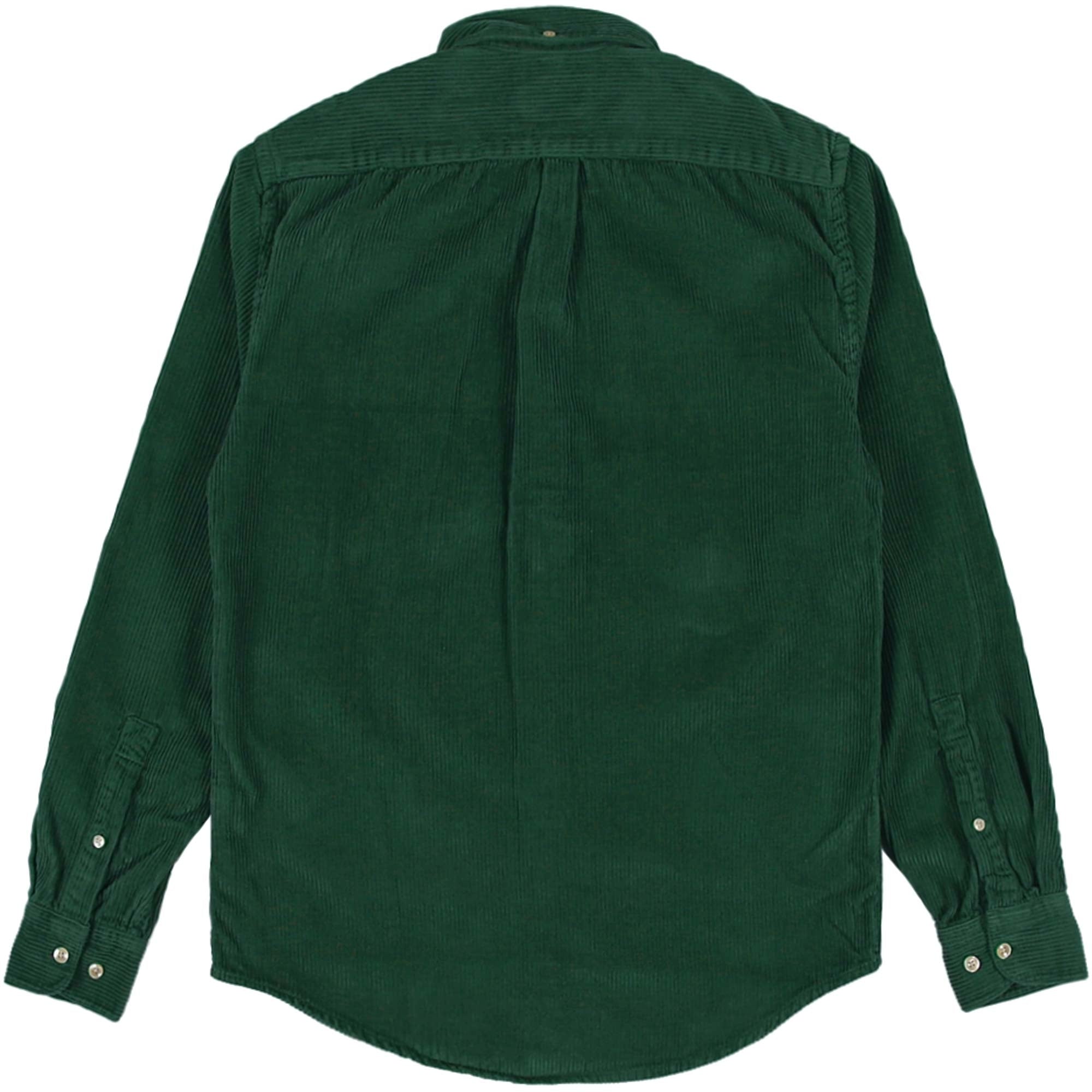 Portuguese Flannel Lobo Corduroy Shirt - Green