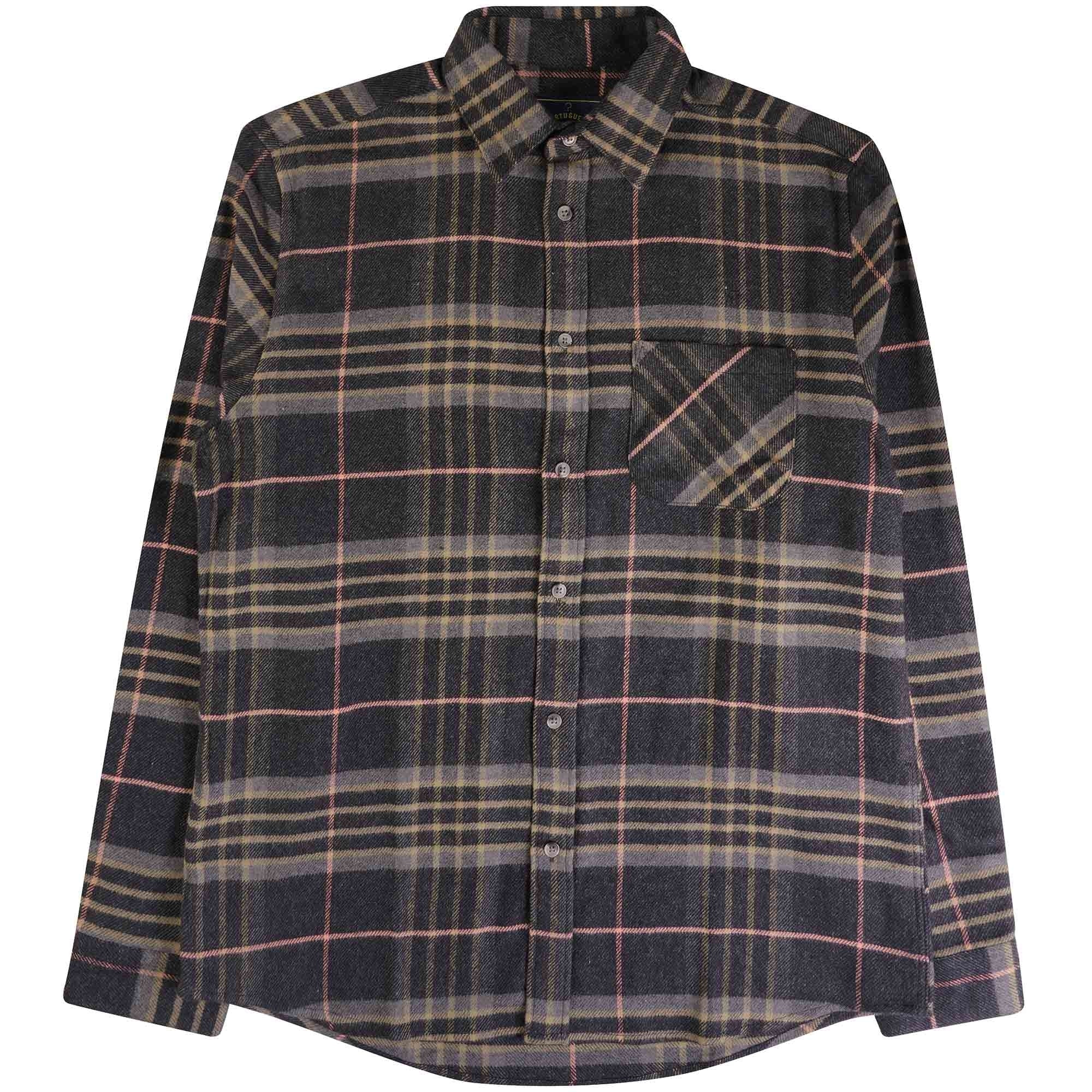 Portuguese Flannel Arquive 72 Shirt - Black