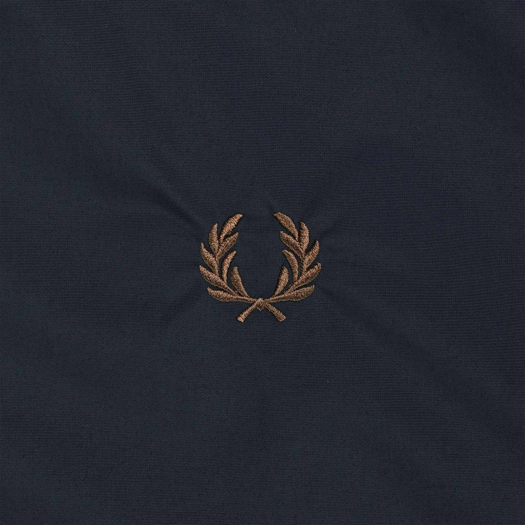 Fred Perry Patch Pocket Zip Through Jacket - Navy