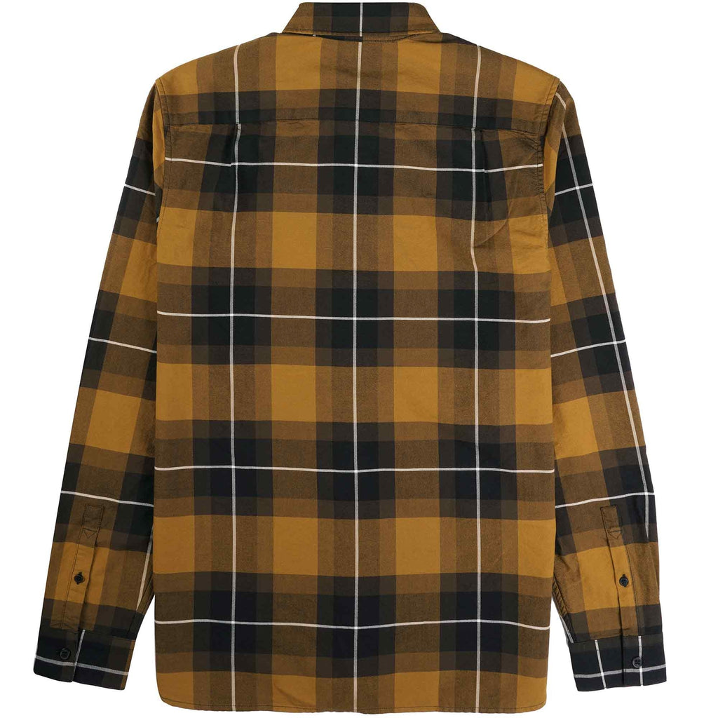 Fred Perry Tartan Shirt - Dark Caramel