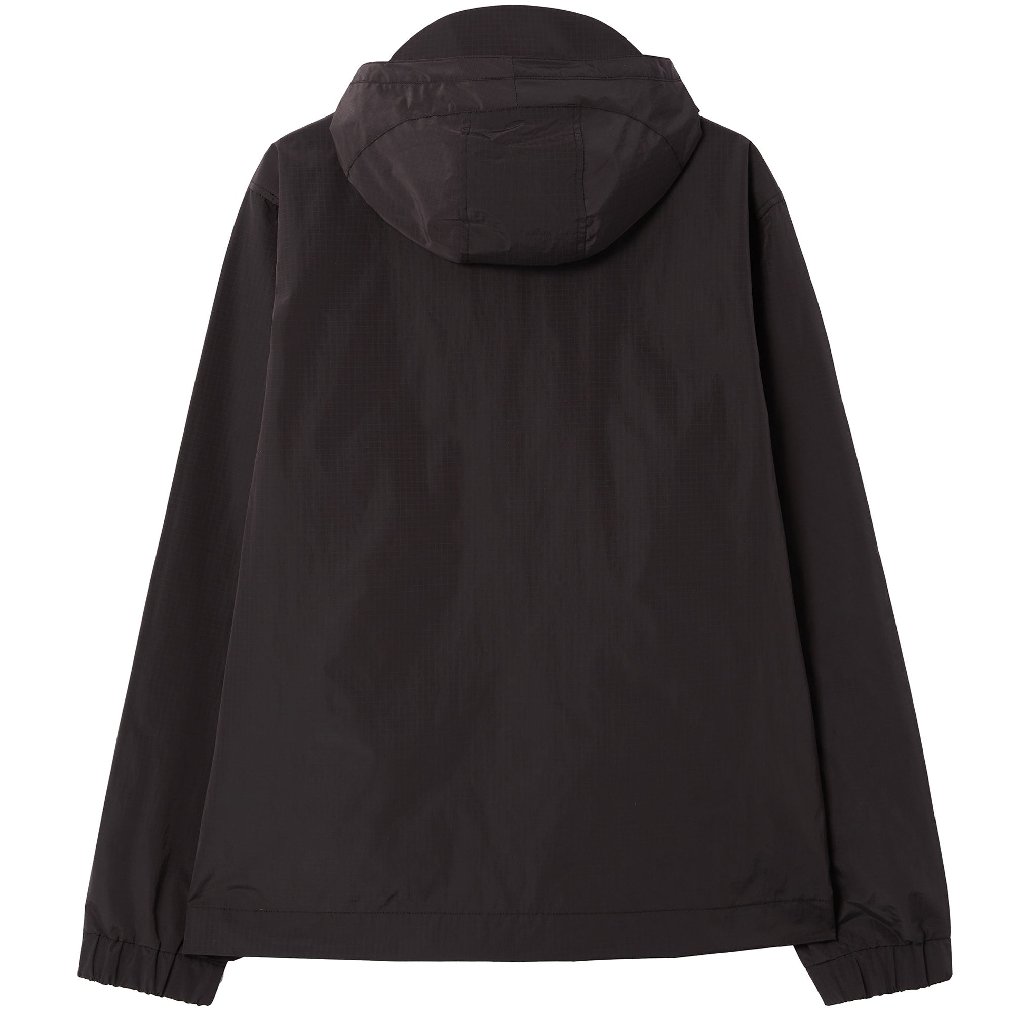 Ma Strum Grid Smock - Jet Black