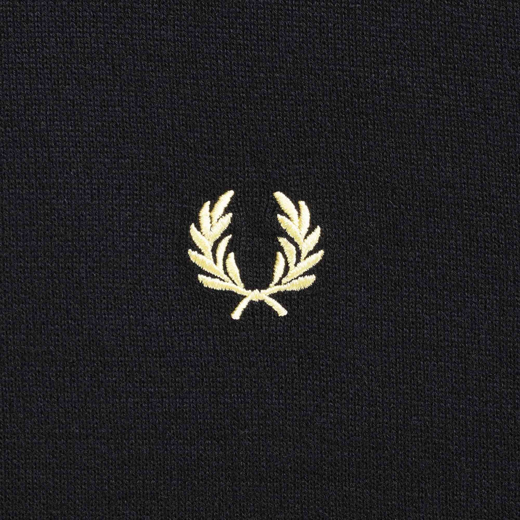 Fred Perry Roll Neck Jumper - Black