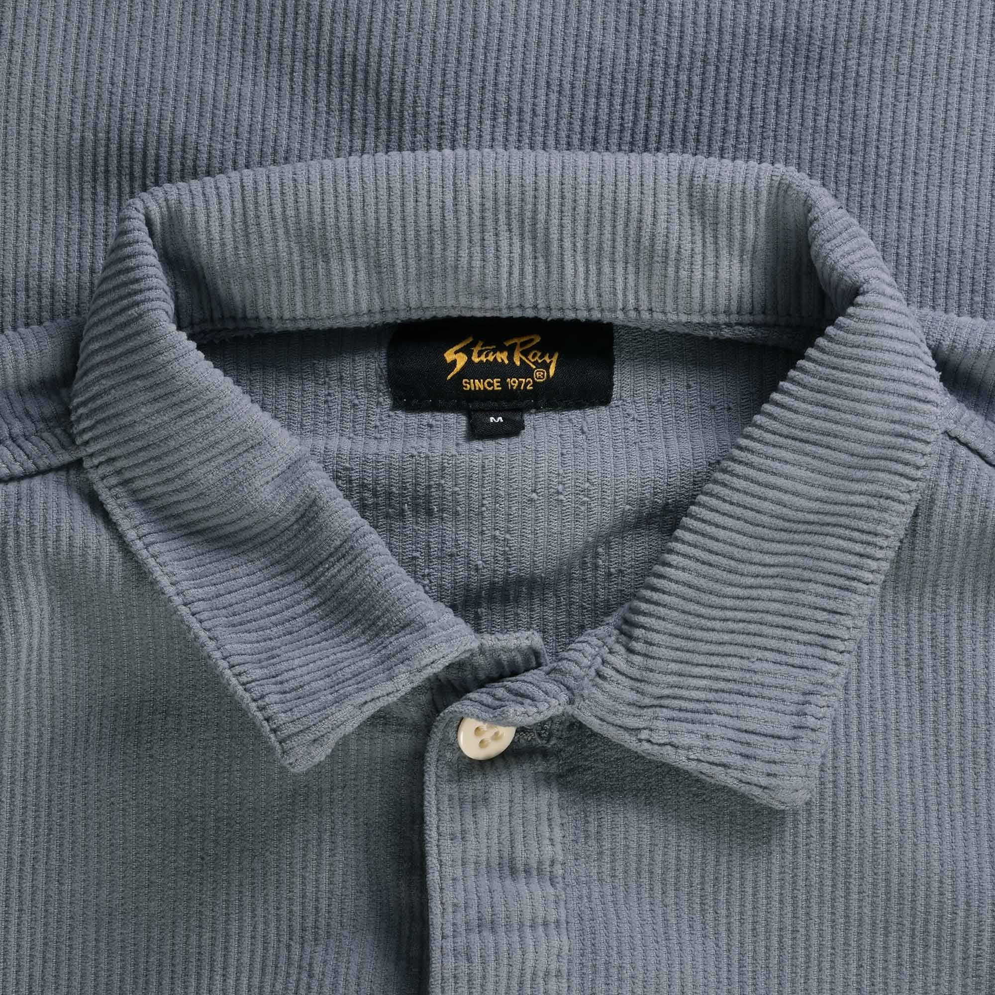 Stan Ray CPO Shirt - Grey Corduroy