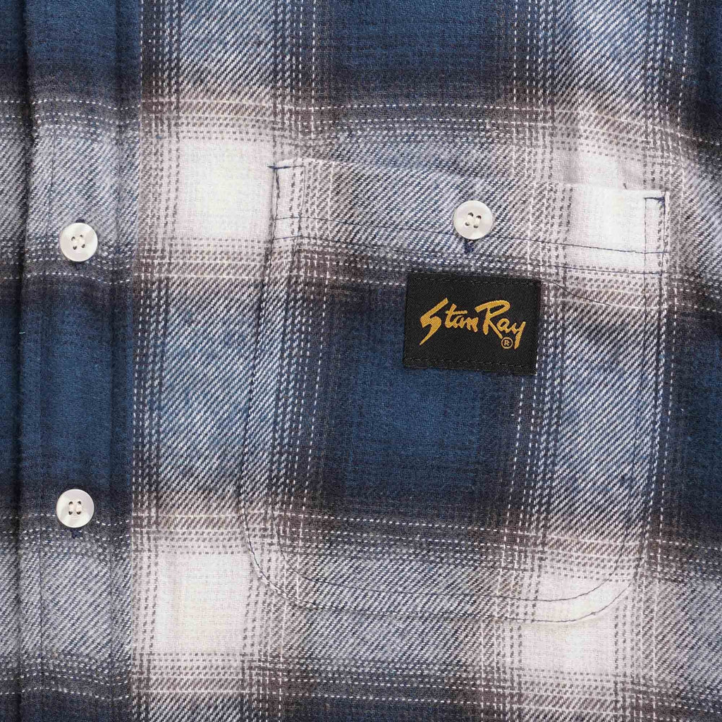 Stan Ray Flannel Shirt - Navy Check
