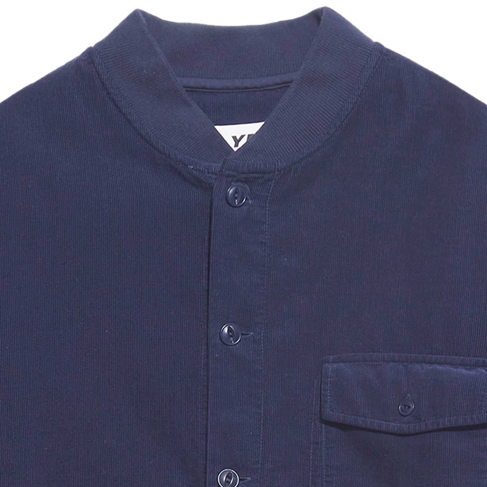 YMC Delinquents Needlecord Shirt - Navy
