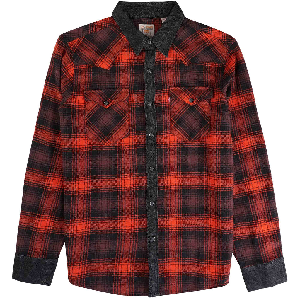 Levi's® Barstow Western Standard Shirt - Stanley Red