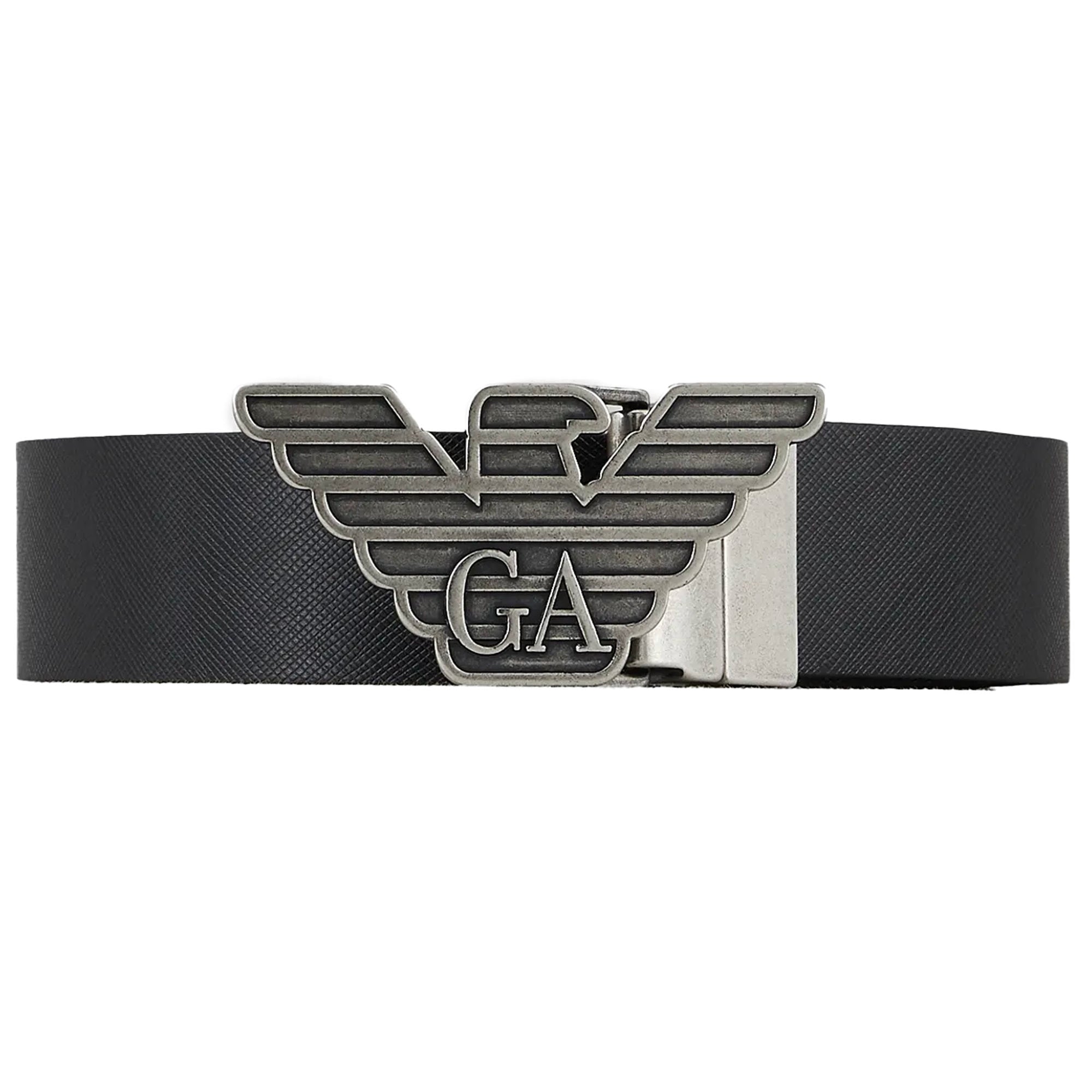 Emporio Armani Reversible Belt Set - Nero