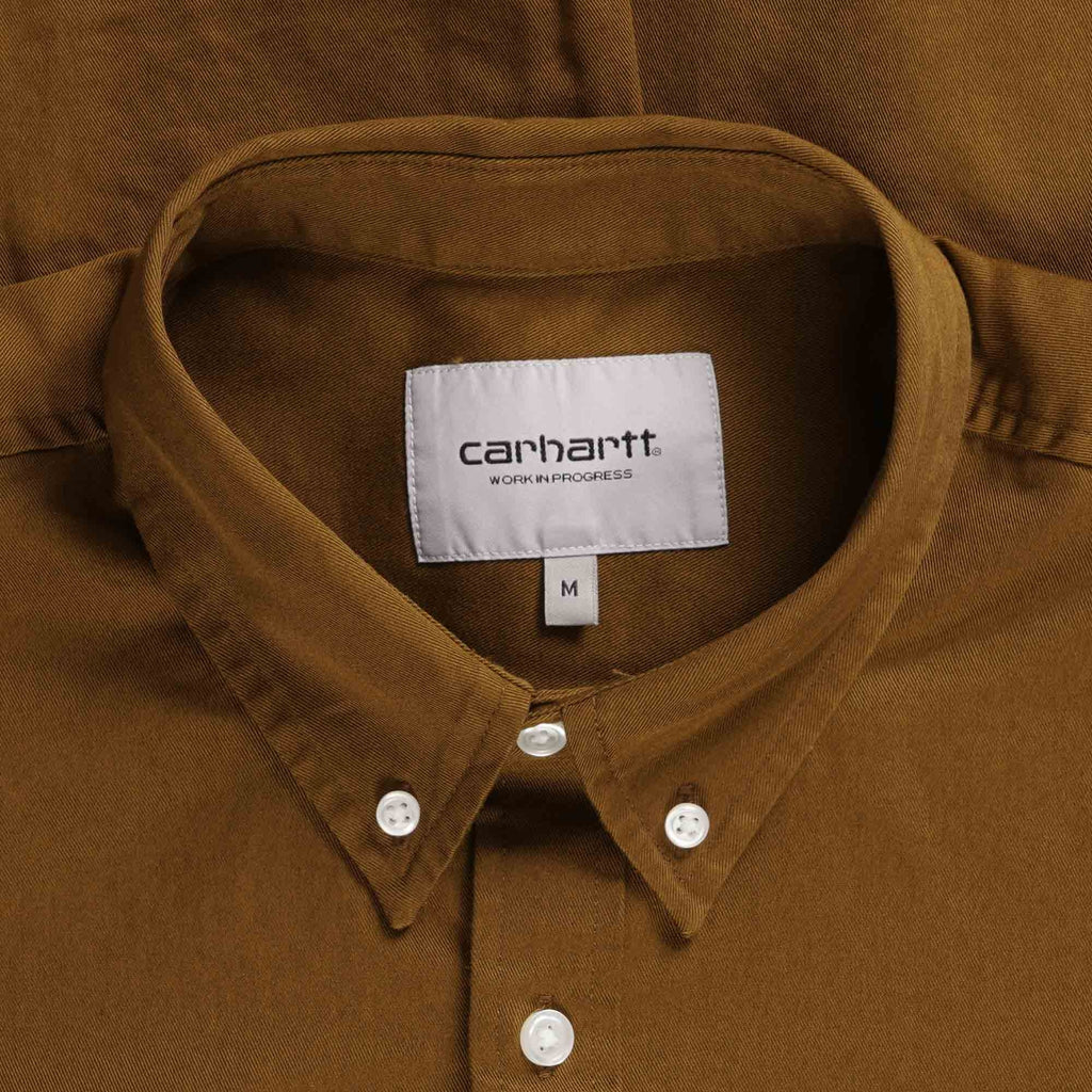 Carhartt WIP Long Sleeve Madison Shirt - Deep Brown