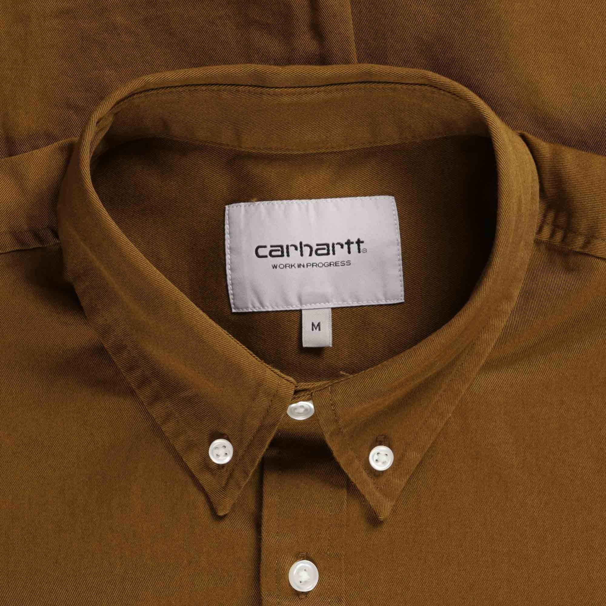 Carhartt WIP Long Sleeve Madison Shirt - Deep Brown