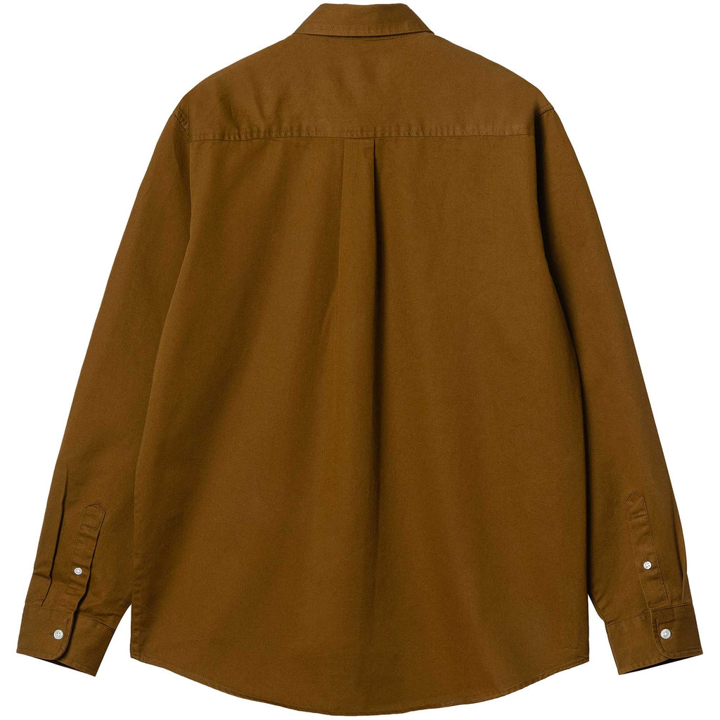 Carhartt WIP Long Sleeve Madison Shirt - Deep Brown