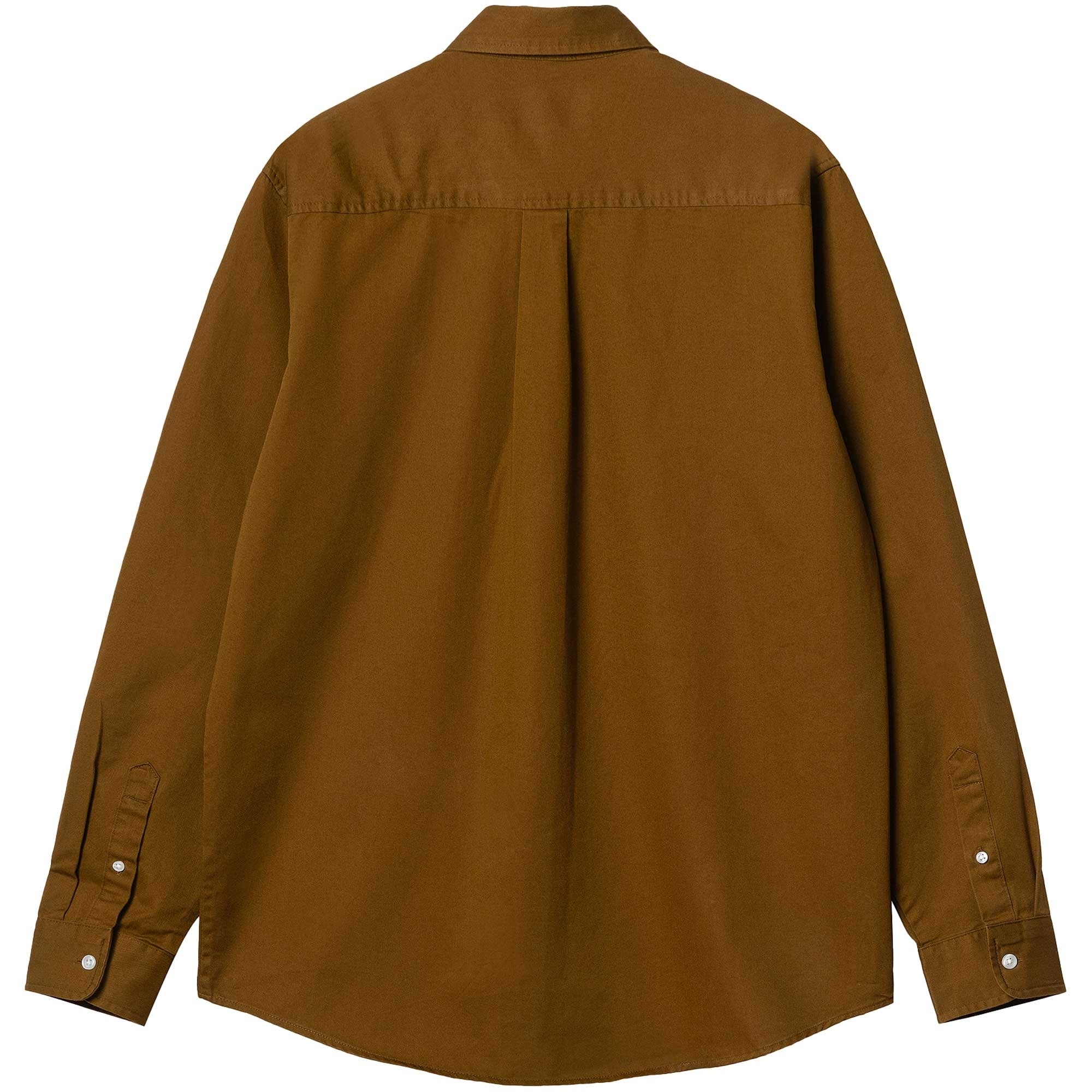 Carhartt WIP Long Sleeve Madison Shirt - Deep Brown