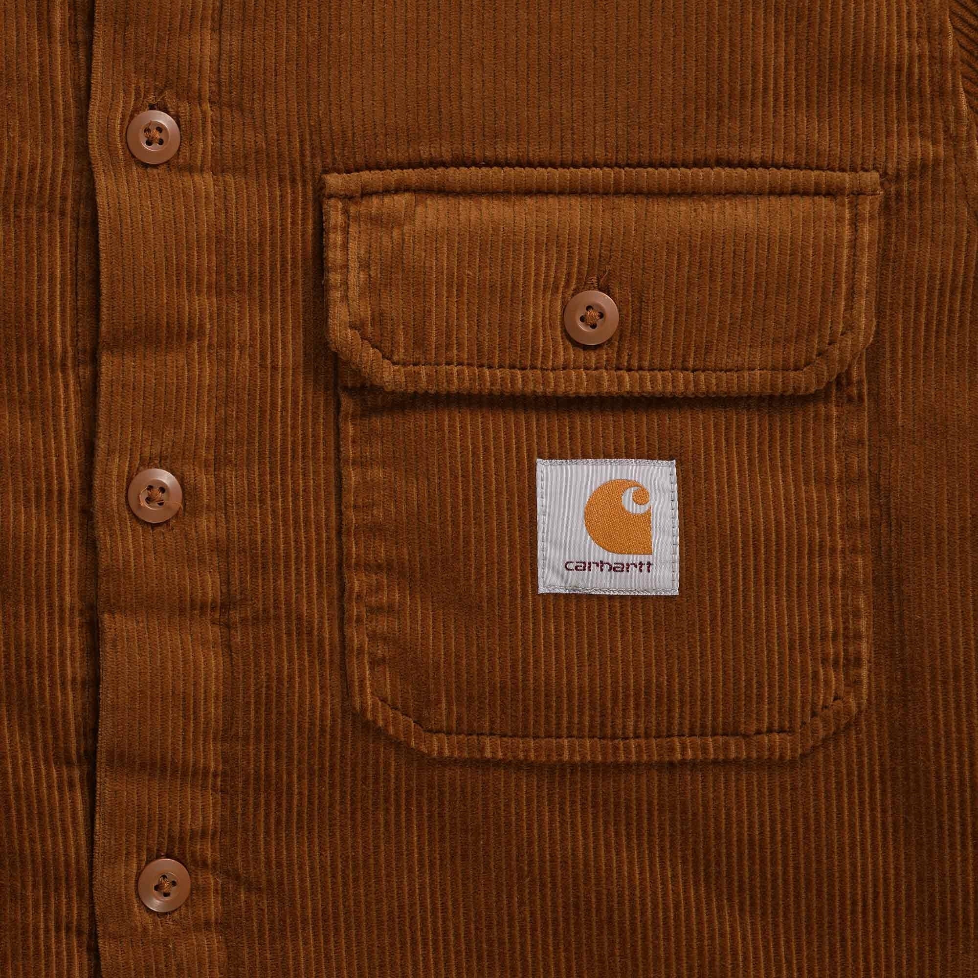 Carhartt WIP Whitsome Shirt Jacket - Deep Brown