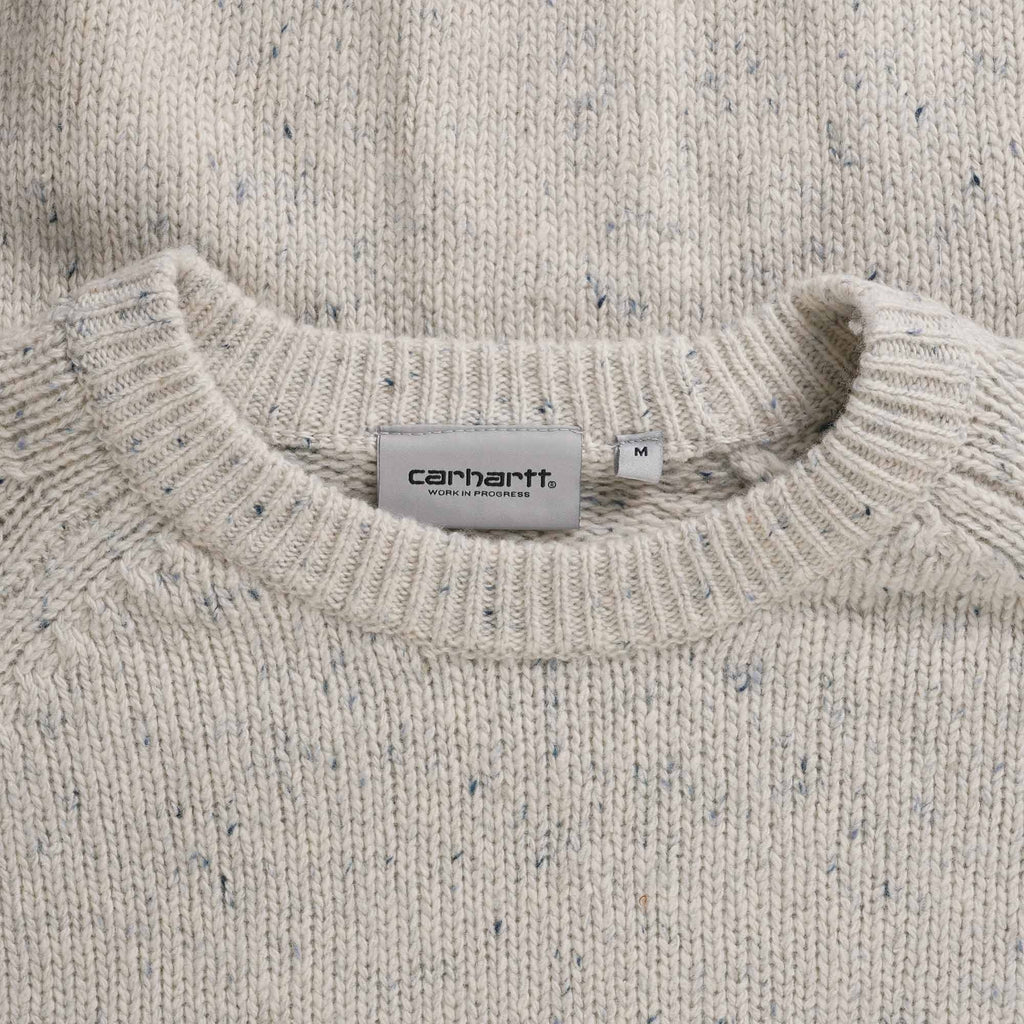 Carhartt WIP Anglistic Sweater - Salt