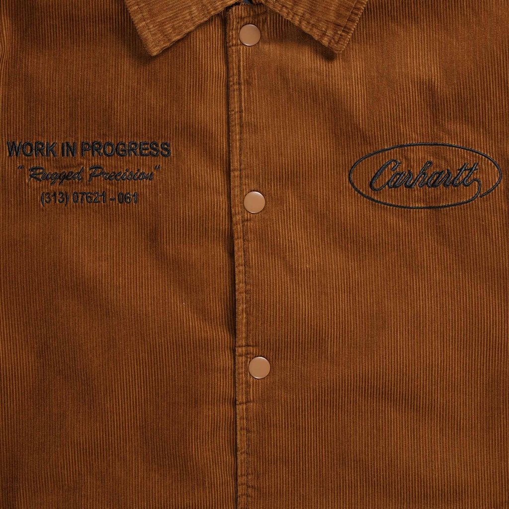 Carhartt WIP Rugged Letterman Jacket - Deep Brown