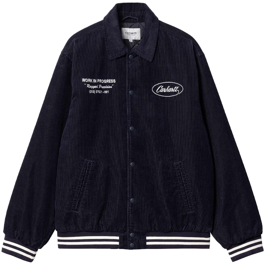 Carhartt WIP Rugged Letterman Jacket - Dark Navy