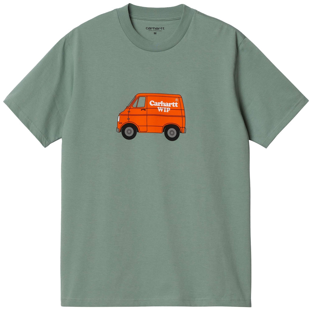 Carhartt WIP Short Sleeve Mystery Machine T-Shirt - Glassy Teal