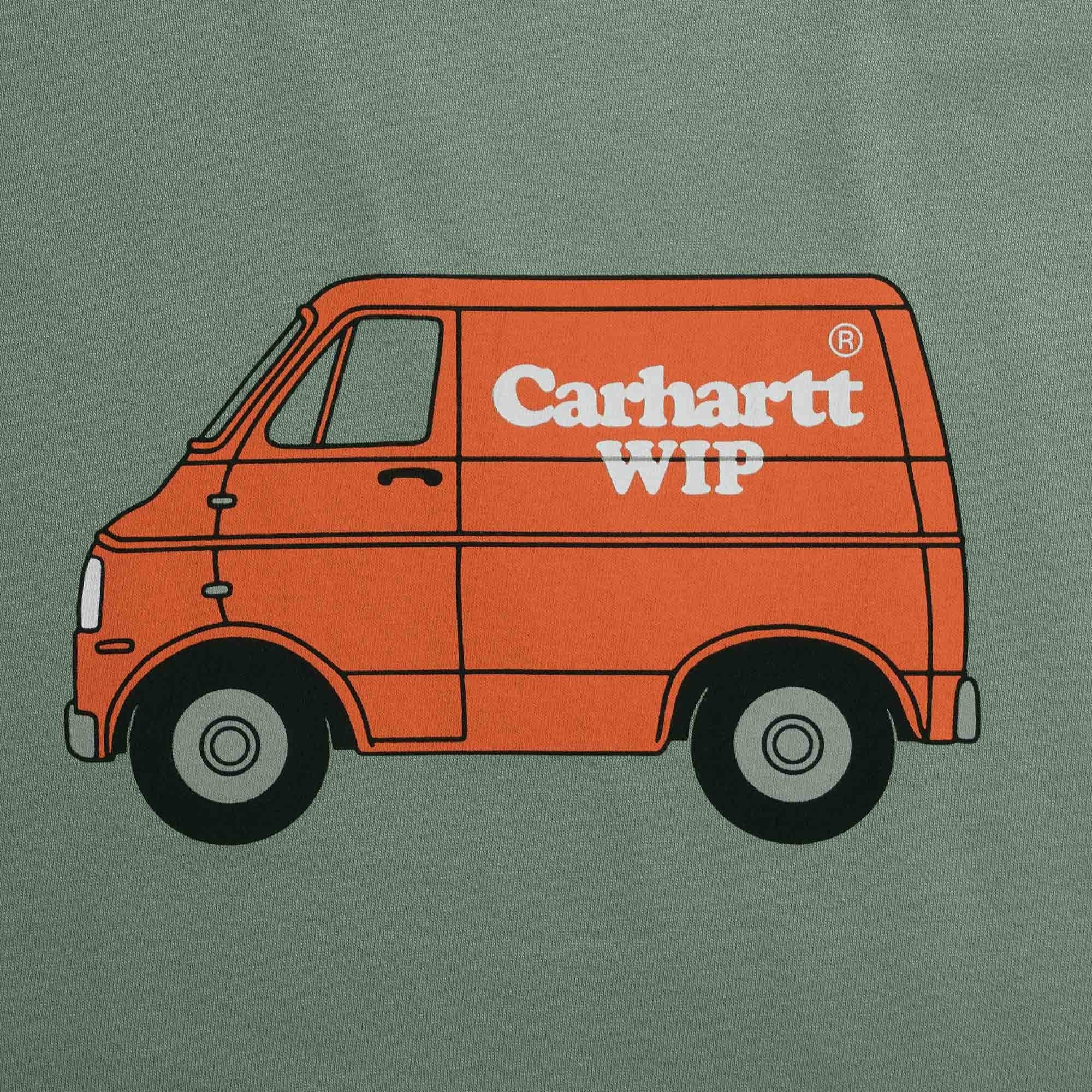 Carhartt WIP Short Sleeve Mystery Machine T-Shirt - Glassy Teal