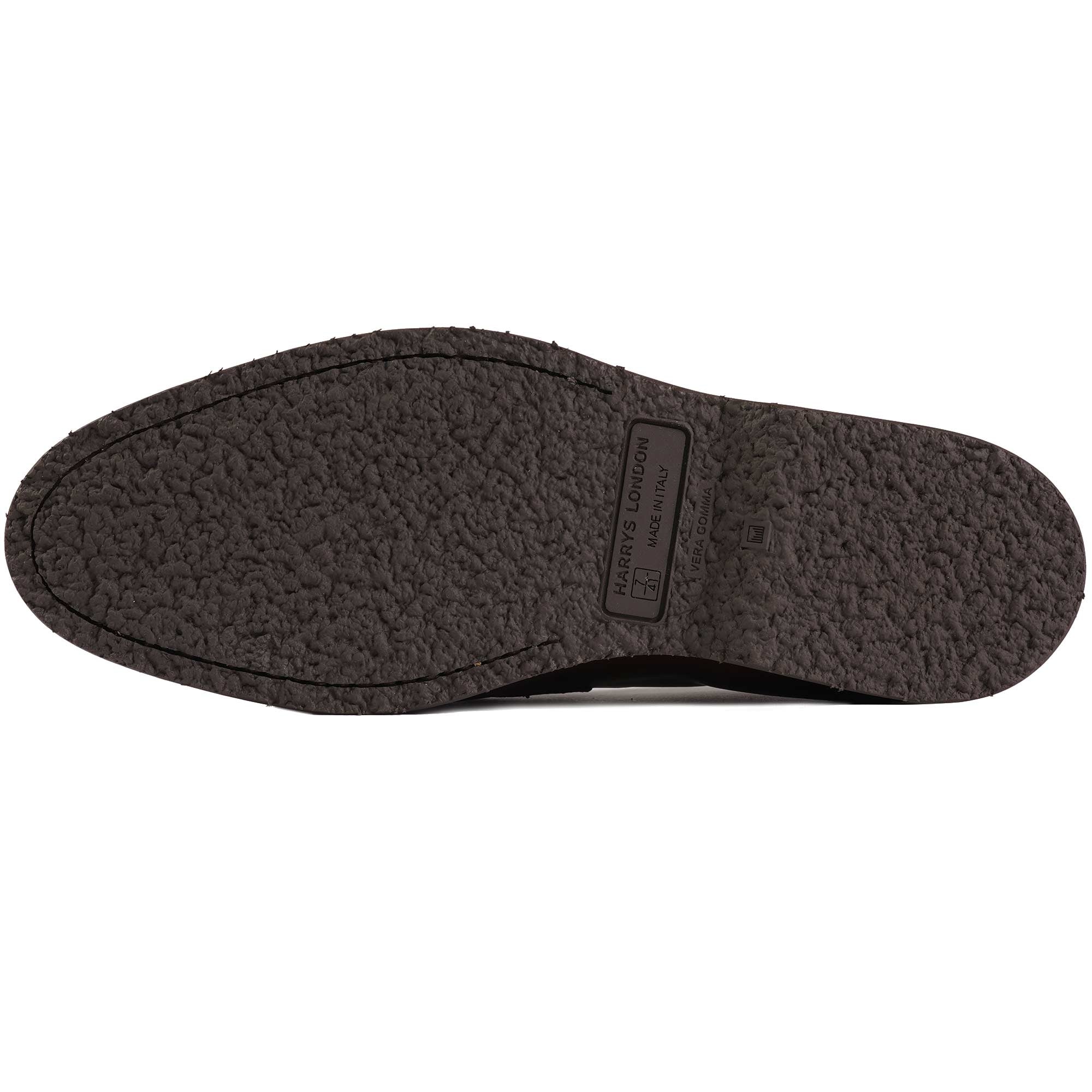 Harry's Beck G Pull Up Calf Loafers - Ebony