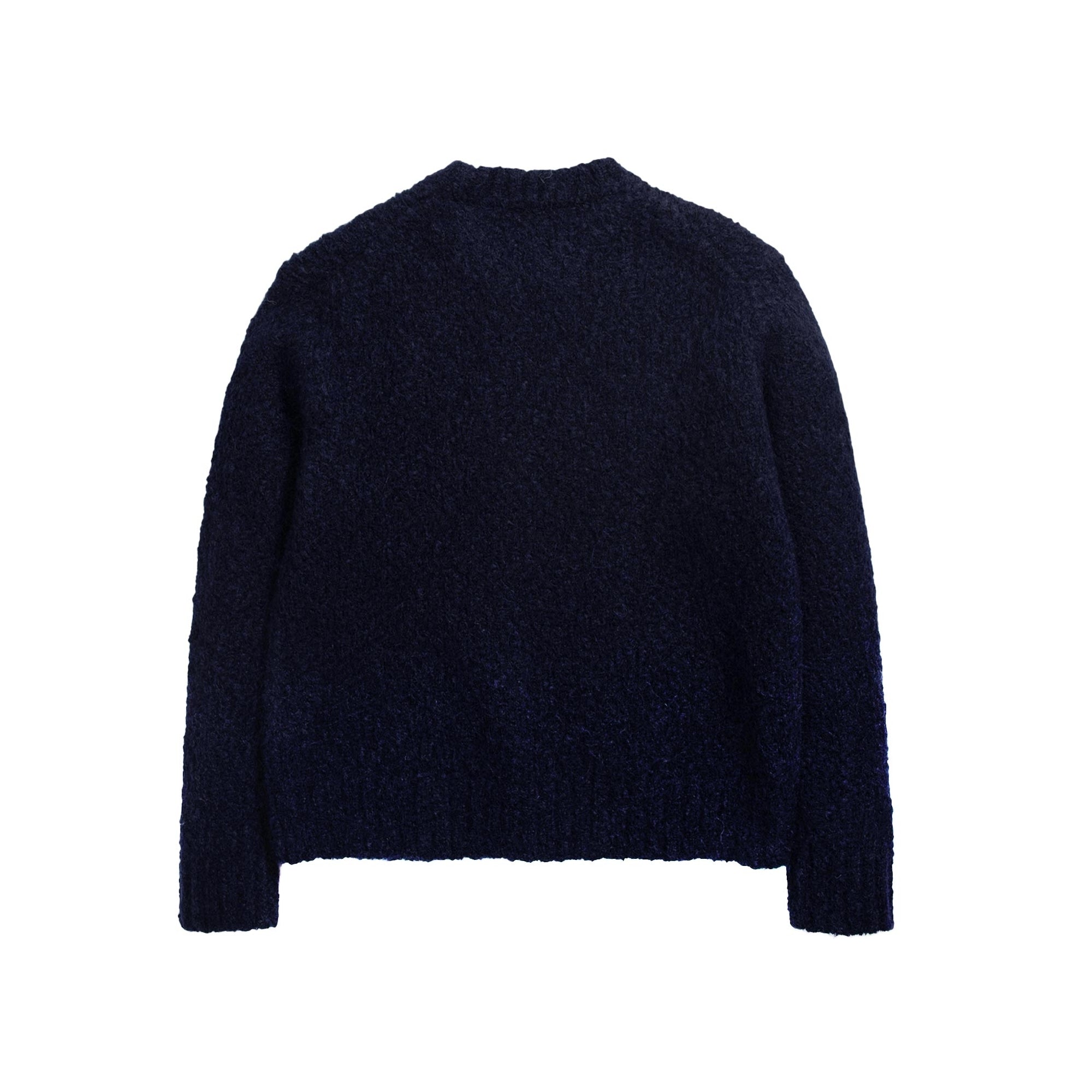Norse Projects Rasmus Flame Alpaca Sweater - Navy