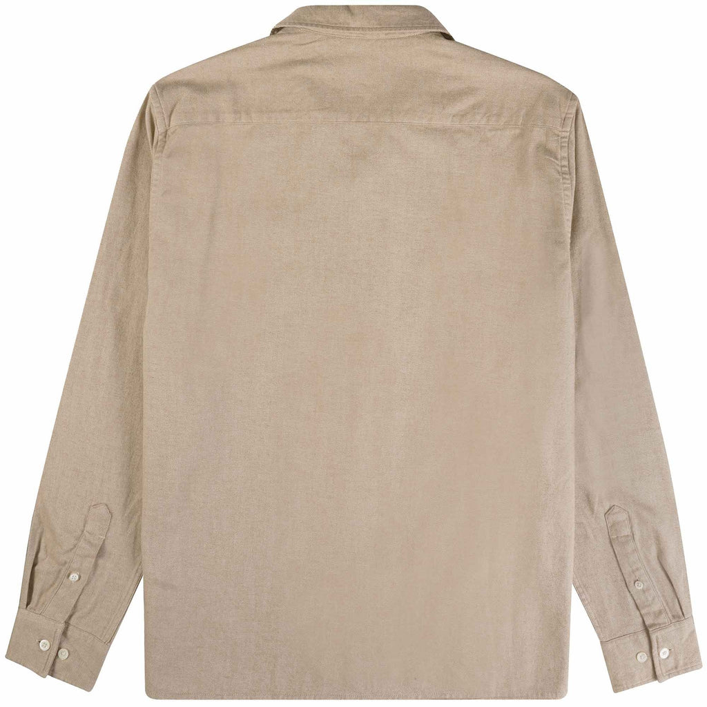 Norse Projects Carsten Organic Flannel Shirt - Khaki