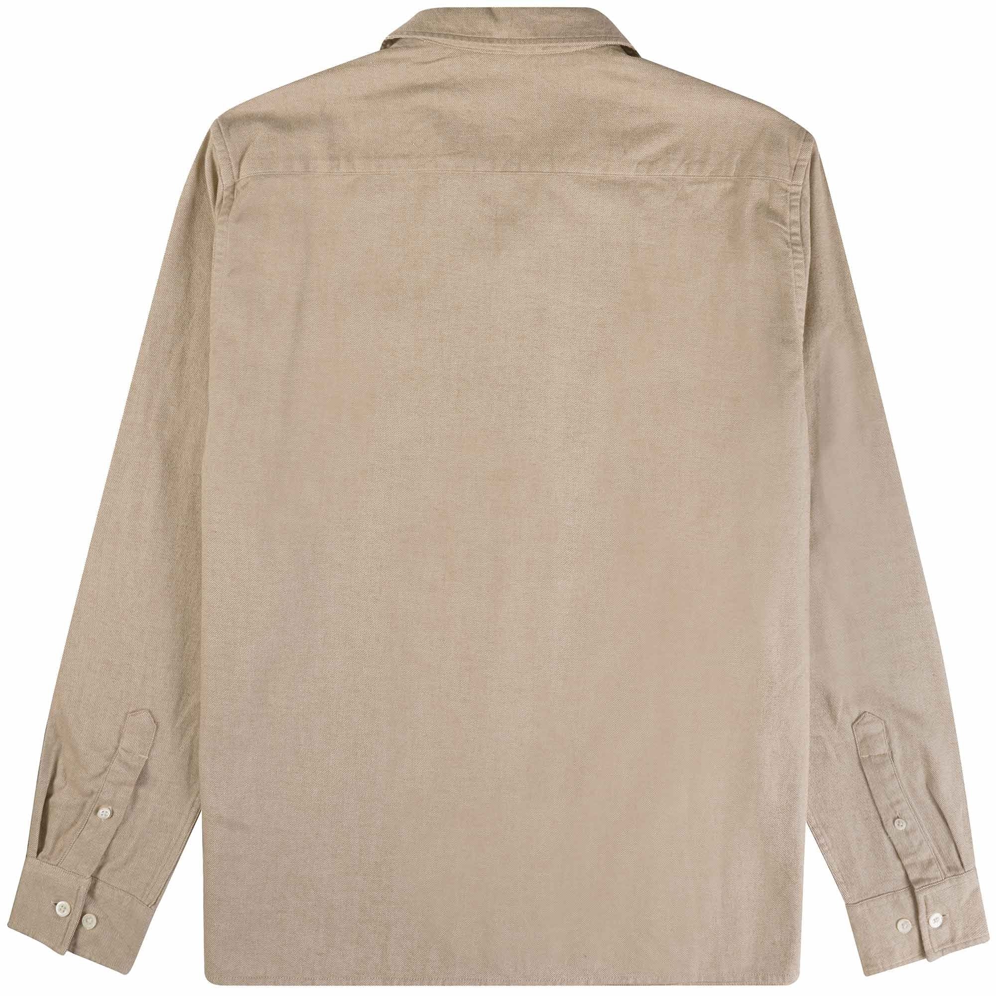 Norse Projects Carsten Organic Flannel Shirt - Khaki