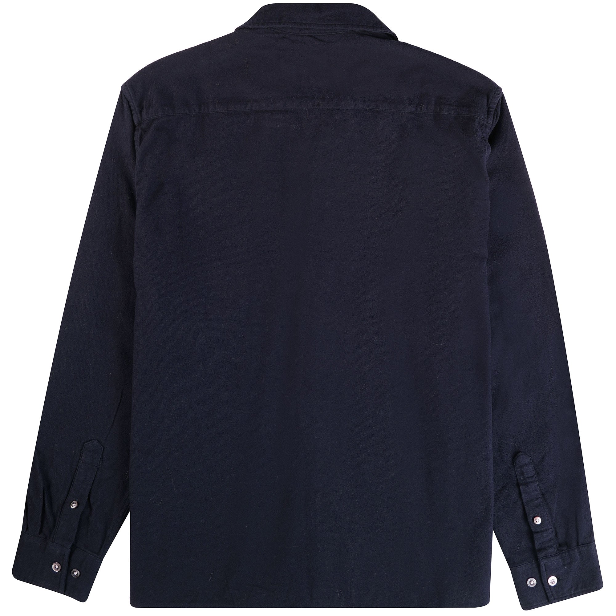Norse Projects Carsten Organic Flannel Shirt - Dark Navy