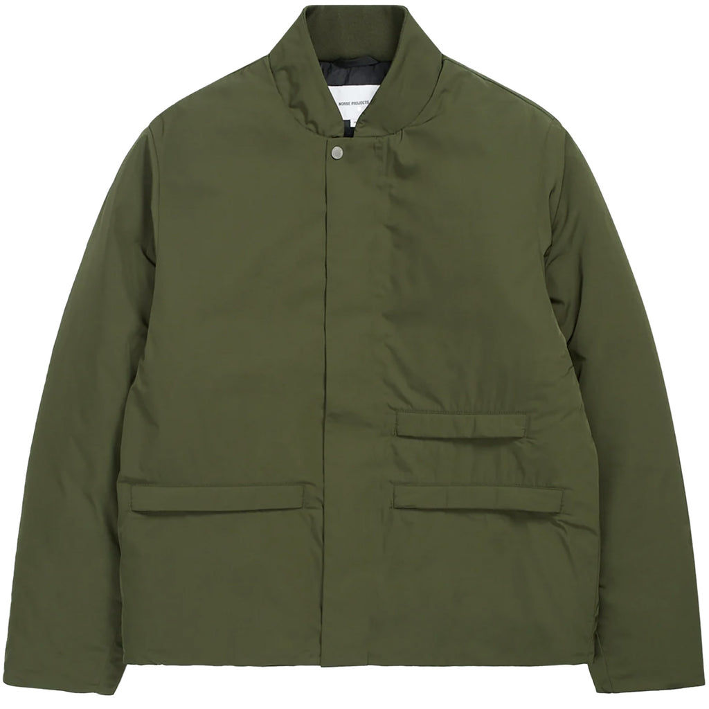 Norse Projects Ryan Military Bomber Jacket - Army Green