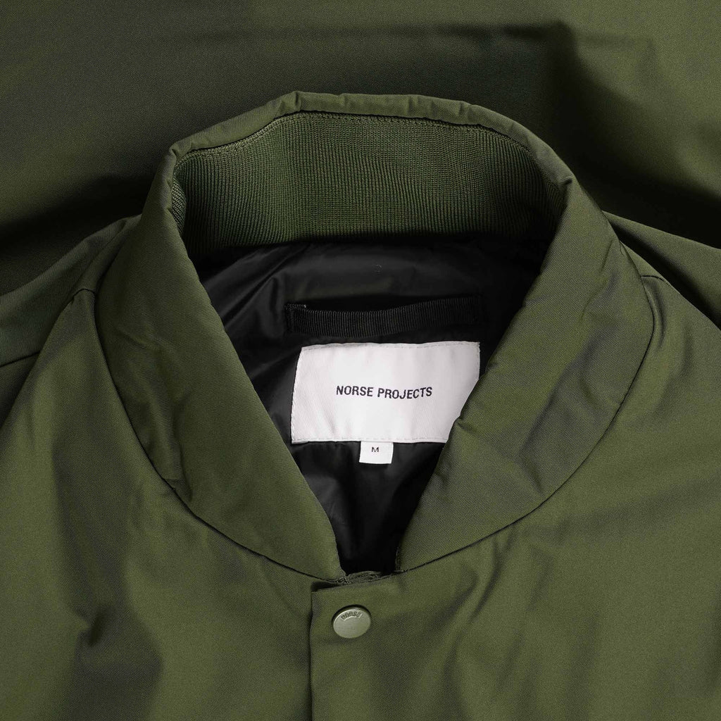 Norse Projects Ryan Military Bomber Jacket - Army Green