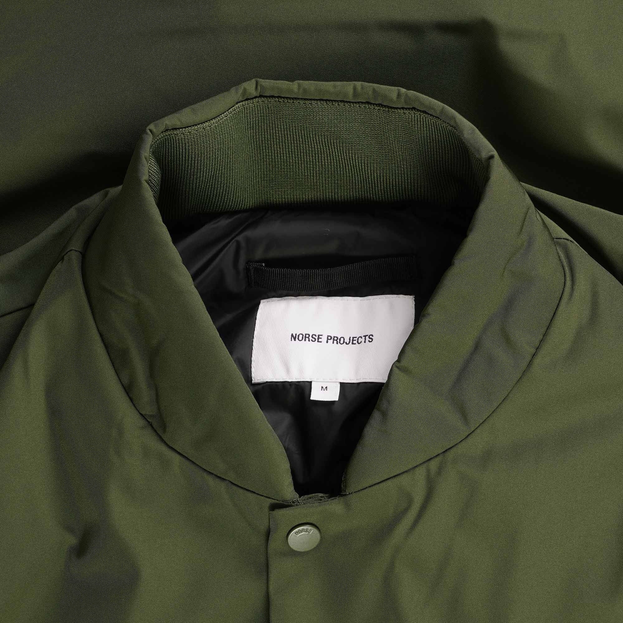 Norse Projects Ryan Military Bomber Jacket - Army Green
